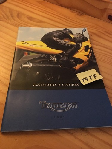 Triumph 2001 kleidung - 2001, und