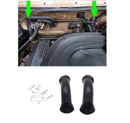 Satz regenablauf motorraum - satz,