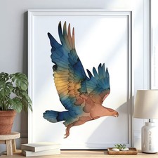 Adler Vogel v11 Schablone