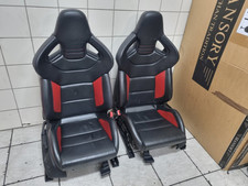 schwarze Lederausstattung Exclusive Schalensitze Audi A4 S4 RS4 B7 Bucket Seats
