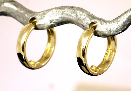 333 gold kleine creolen - kleine,