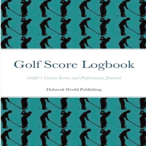 Golf score logbook golfer - golf,