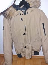 Snowmass Bomberjacke beige / braun Gr. S