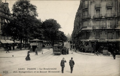 Paris jahrhundert - ak,