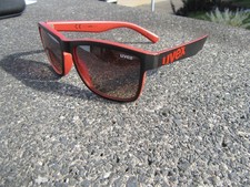 Uvex LGL 39 - Sonnenbrille black mat red / litemirror brown dégradé incl. Etui