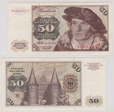 T160078 Banknote 50 DM