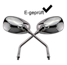 Motorrad spiegel paar chrom - spiegel,
