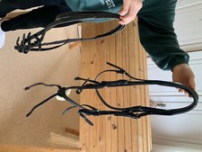 Trense, mexikanische Trense, Größe VB, schwarz