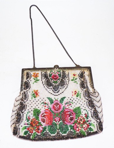 Alte handtasche strassperlen - handtasche,