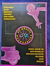 Vespa Zubehör Prospekt 7.1993, Gepäckträger, Koffer, Sturzbügel, Stoss-Stangen..