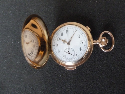 Savonette taschenuhr gold - taschenuhr,