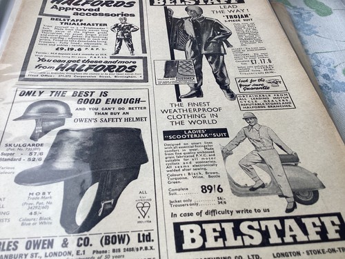 Vespa belstaff scooterjact - vespa,