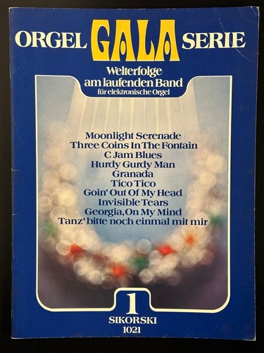 Noten orgel gala serie - noten,