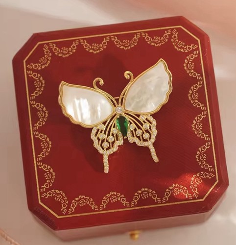 Schmetterling brosche - schmetterling,