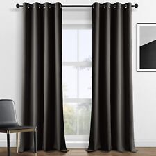 Topfinel 2er Set Vorhang blickdicht mit Ösen Gardine Verdunklung