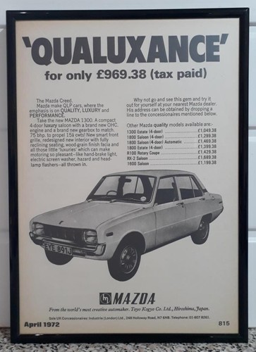 Gerahmte original oldtimer - gerahmte,