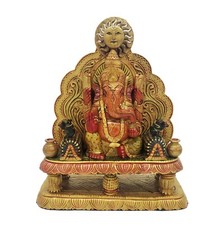 Holz ganesha handgeschnitzt - holz,