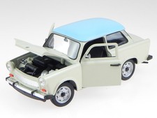 Trabant 601 ivory blue diecast