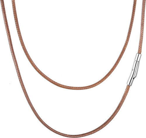 Herren geflochten lederkette - herren,