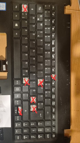 Ersatz taste für - ersatz-taste,