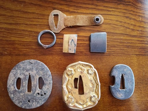 Tsuba habaki schwertschutz - tsuba,