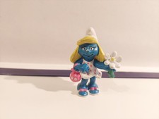 Schlümpfe Schleich / Peyo 20421 - Schlumpfine mit Blume - Smurf/Puffi [20]