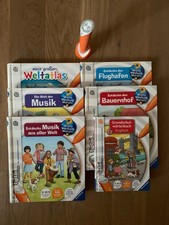 Tiptoi Stift + 6 Bücher