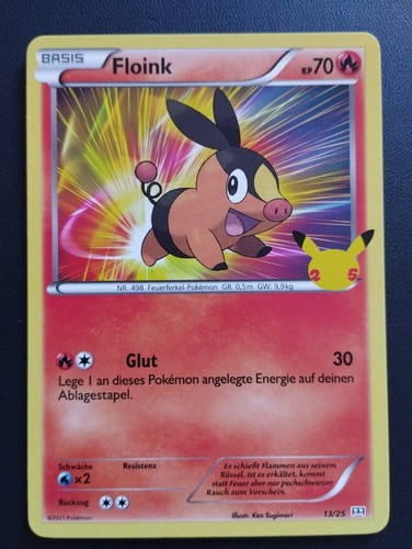 Pokémon karte floink nm - karte, 13/25