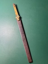 ALTER WETZSTAHL METZGERSTAHL MESSERSCHÄRFER Abzieher Metzgerhandwerk Fleischer