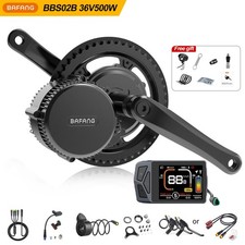 36V Elektrofahrrad BAFANG BBS02B Mid Drive Motor eBike Umbausatz Mittelmotor