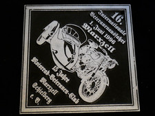 alte PLAKETTE  Motorrad