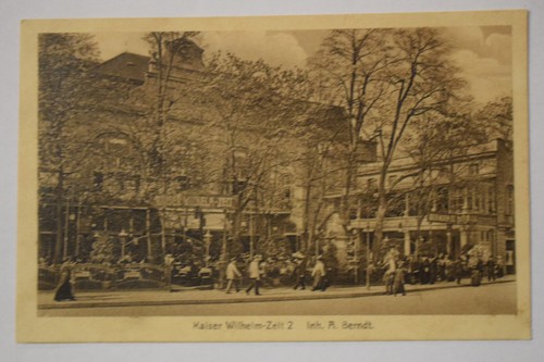 Berlin kaiser wilhelm - kaiser, zelt