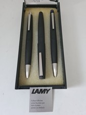 Lamy 2000 Kolbenfüller Kugelschreiber Bleistift Set 70er Jahre NOS VW Branding