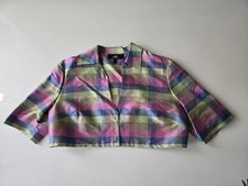 100% Seiden Shirt, Größe M