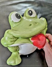 Spardose Froschfigur Keramikfigur Tierfigur Deko