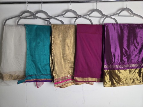 Unbestickter sari bluse choli - sari,