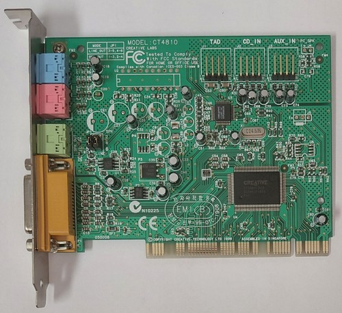 Creative sound blaster - creative, pci
