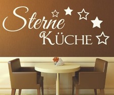 Küche Wandtattoo Sterneküche Wandsticker Esszimmer Wandaufkleber Wandbild