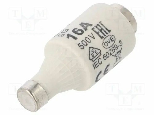 Sicherung schmelz dii 16a - schmelz,