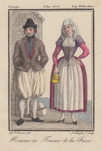 Niederlande friesland tracht - friesland,