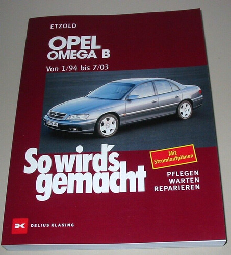 Reparaturanleitung opel omega - reparaturanleitung,