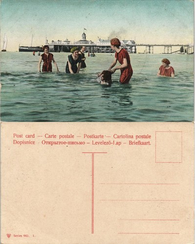 Postkaart scheveningen den - postkaart, scheveningen-den