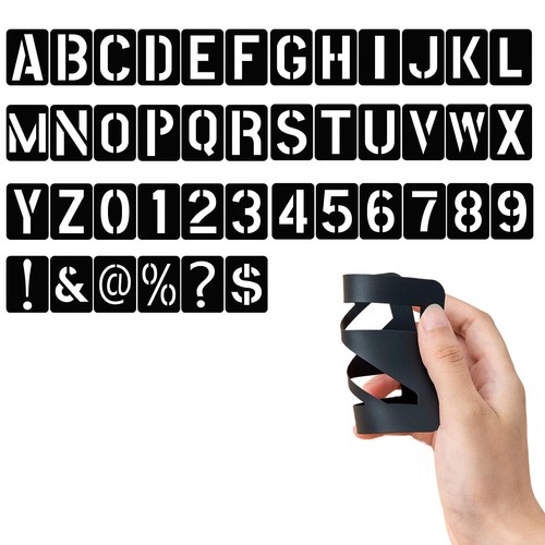 Stück buchstaben schablone - stück,