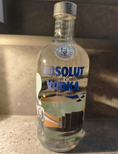 Absolut vodka blank - vodka, mario