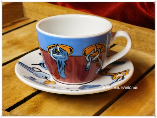 Cappuccinotasse mit untertasse - mit,