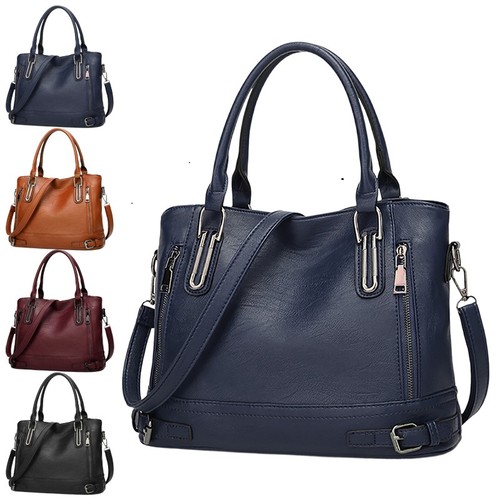 Damen leder handtasche shopper - damen,