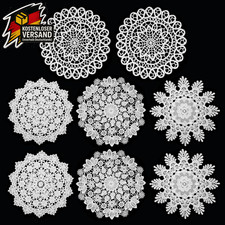 Runde Häkeldeckchen