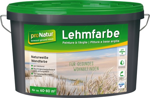 Pronatur lehmfarbe l - lehmfarbe, 10