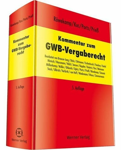 Kommentar zum gwb - kommentar,