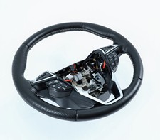 Lenkrad beziehen mit Leder